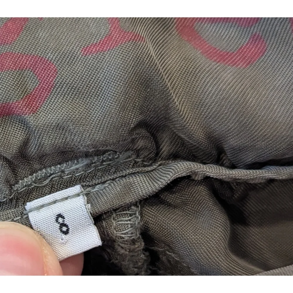 Johnny Was Pete & Greta Green Cargo Cupra Rayon Pants Size 8 - Picture 6 of 8